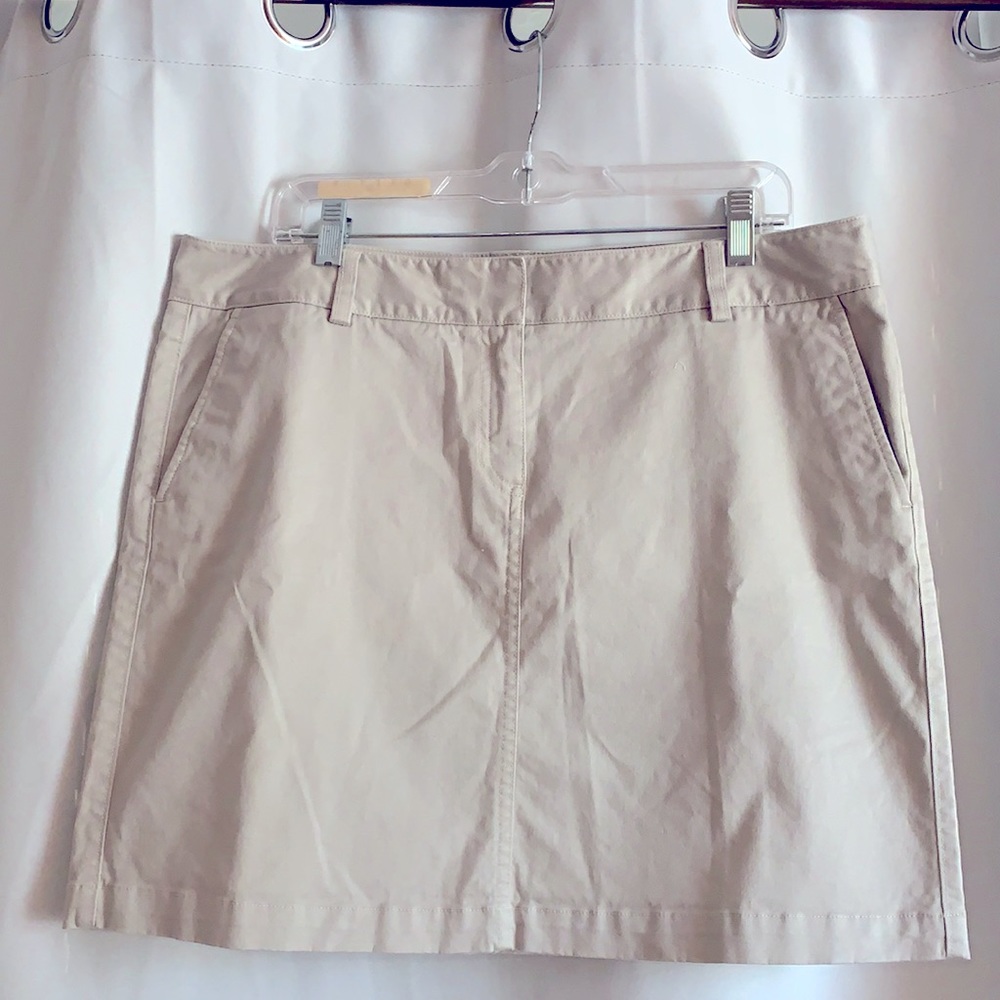 Khaki skirt